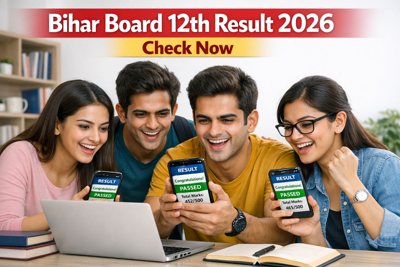 ihar Board 12th Result 2026 check online process