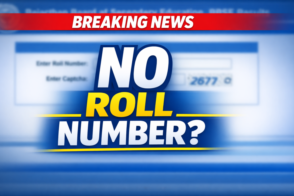 RBSE 12th Result 2026 Name Wise Check Screen